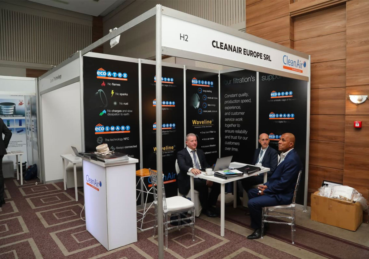 CleanAir Europe a Fiera Tunisi: Il Nostro Stand e la Conferenza sull’Innovazione EcoAtex, EcoSmart ed EcoTurbo